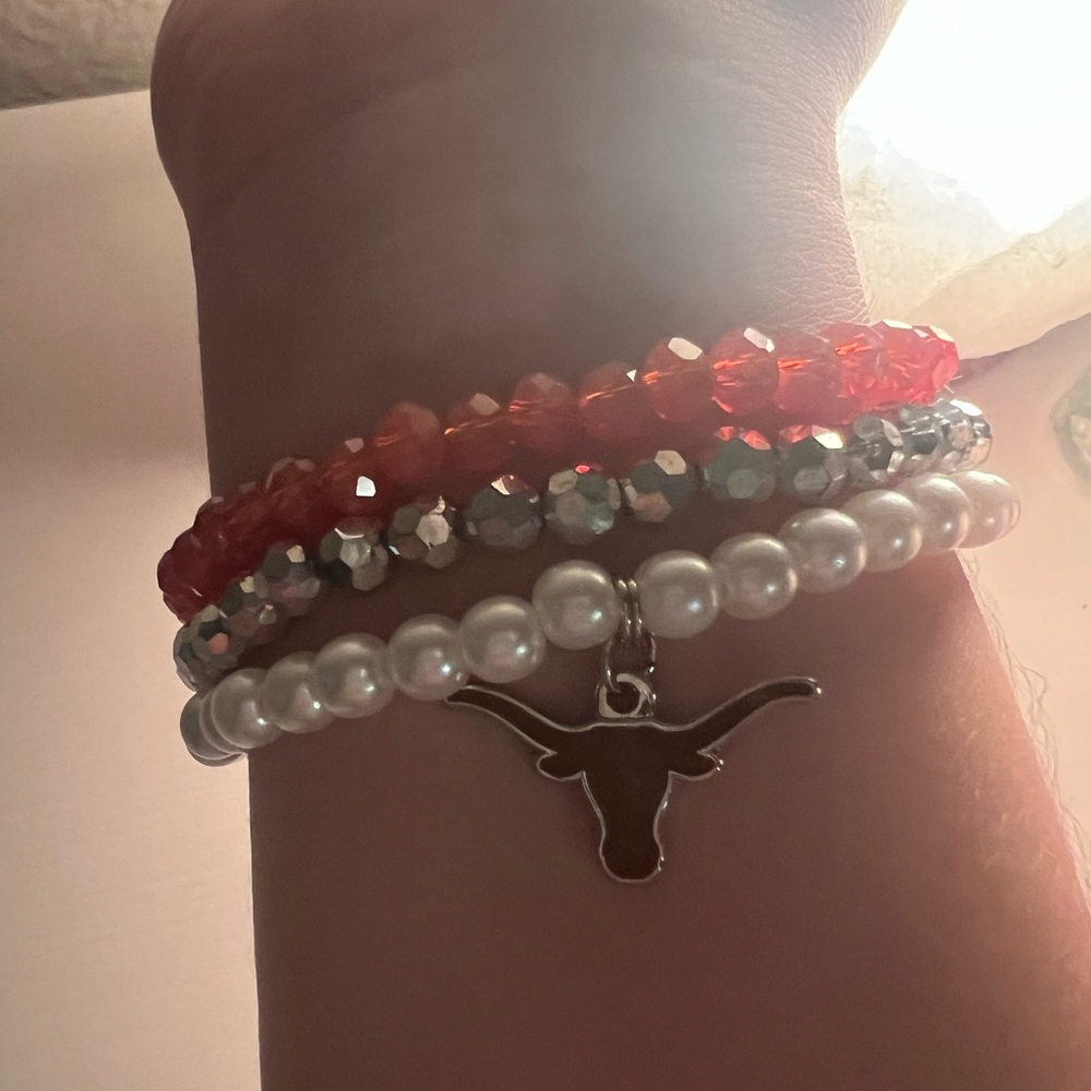 Texas Longhorns Bracelet Set